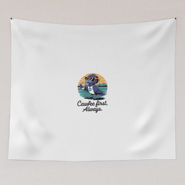 Item preview, Cawfee first, always designed and sold by SRXTees.