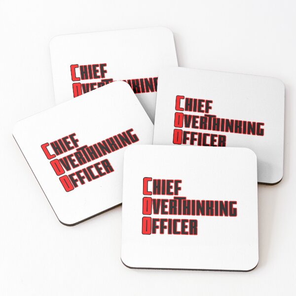 Item preview, Chief Overthinking Officer designed and sold by theavgperson.