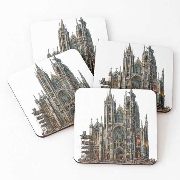 Item preview, Gothic Cathedral Under Construction designed and sold by jgvisualarts.