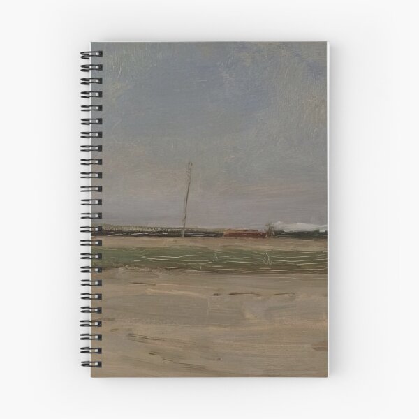 Item preview, Polder Landscape With A Train And A Small Windmill On The Horizon designed and sold by irynaartbyim.