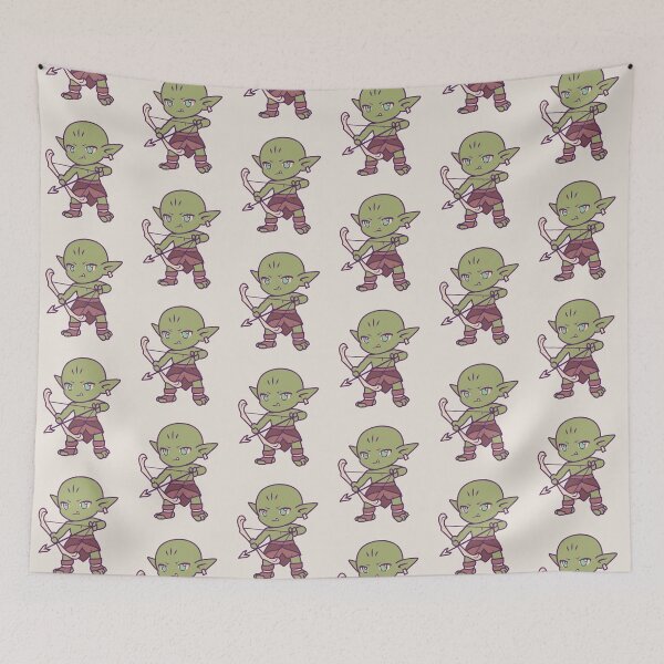 Item preview, Cute Manga Chibi Archer Orc designed and sold by catsandmore.