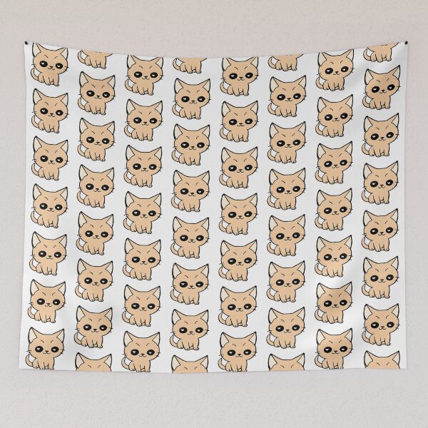 Item preview, Kawaii Burmese Cat - Cute Burmese Cat designed and sold by CuteAndAesthetic.