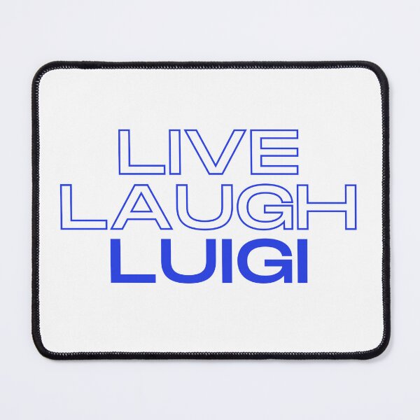 Item preview, Live Laugh "Love" Luigi Meme designed and sold by werecooked.