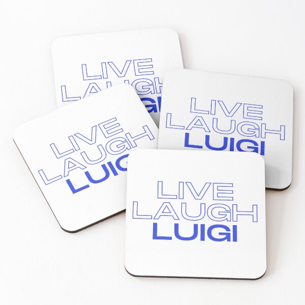 Item preview, Live Laugh "Love" Luigi Meme designed and sold by werecooked.