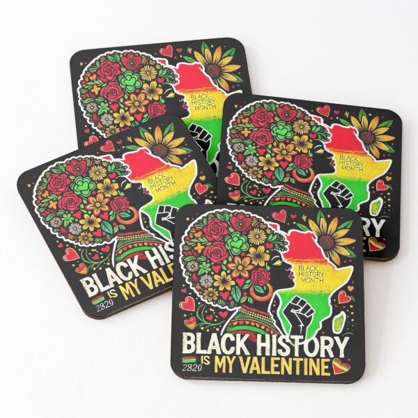 Item preview, Black History Month Is My Valentine Women, Men designed and sold by SztylishDesigns.