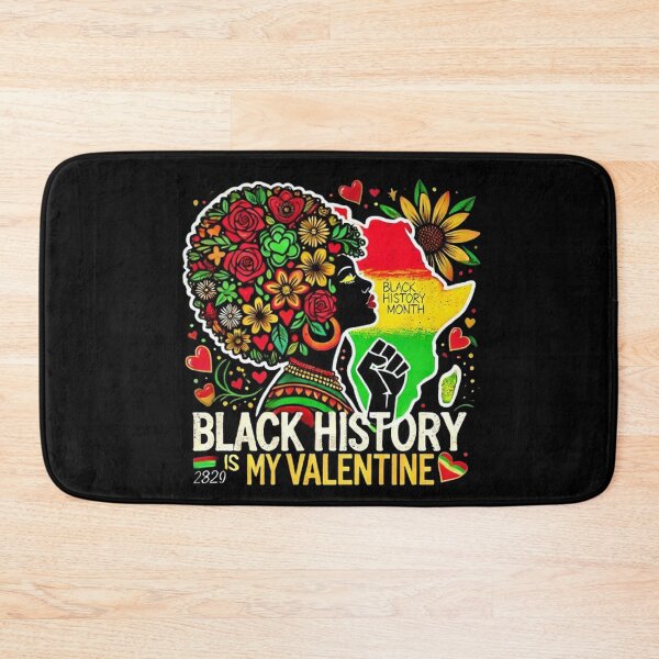 Item preview, Black History Month Is My Valentine Women, Men designed and sold by SztylishDesigns.