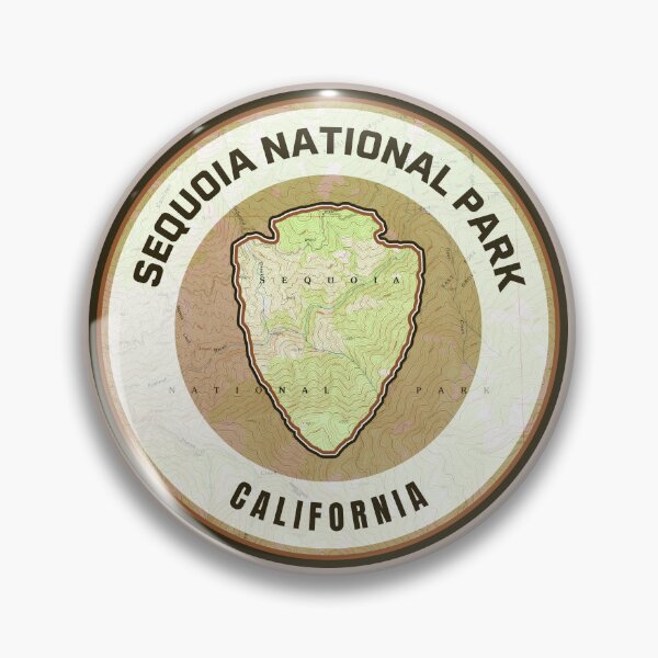 Item preview, Souvenir Map - Sequoia National Park designed and sold by Willz Designz.