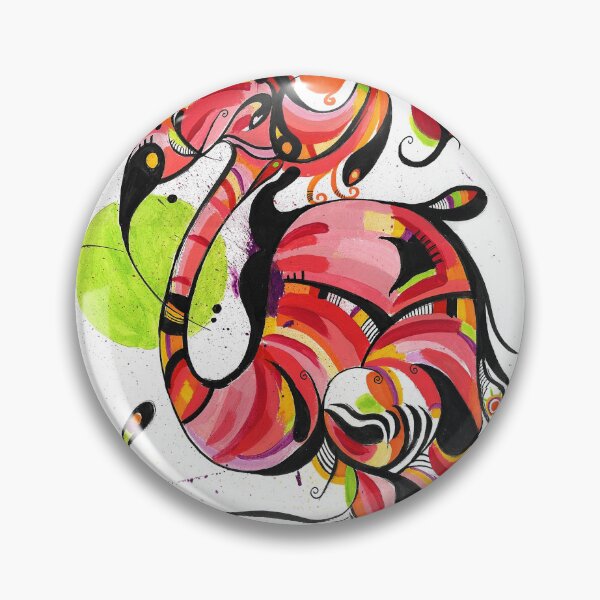 Item preview, Flamingo sunset painting  designed and sold by Paintbase.