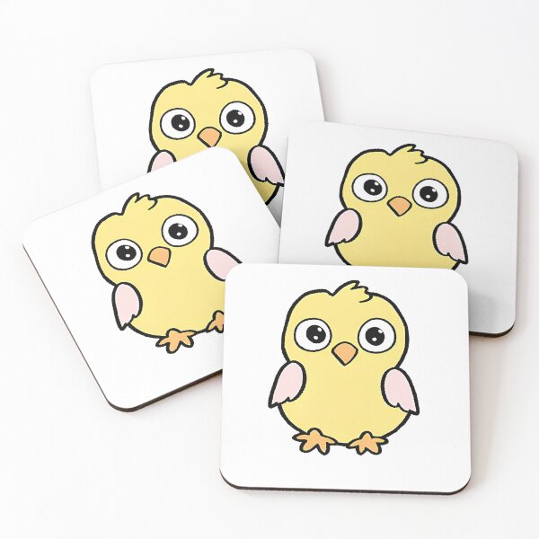 Item preview, Kawaii Chicken - Tiny Adorable Chicken designed and sold by CuteAndAesthetic.