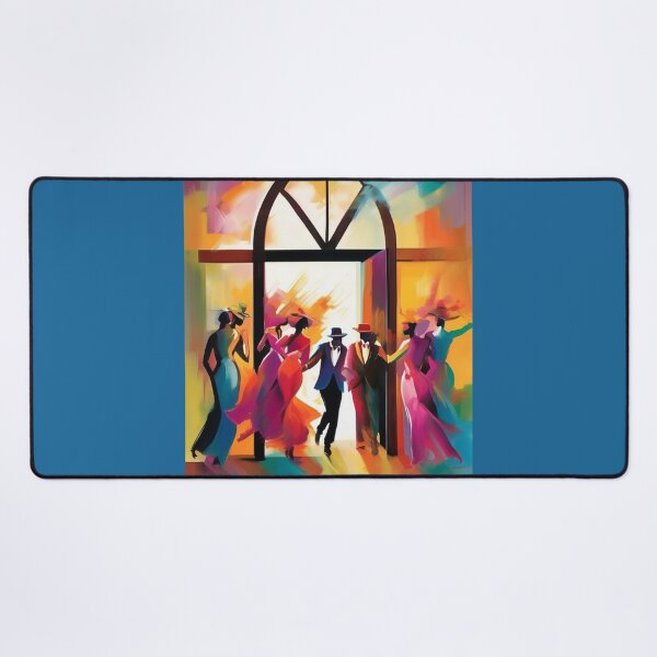 Item preview,  Dancing at a Vibrant Evening Gala designed and sold by KilianSzmid.