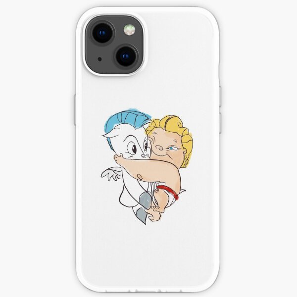 Baby Hercules hugs Pegasus iPhone Soft Case