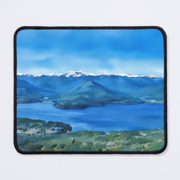 Item preview, Spring Olympic Mountains (Watercolor) designed and sold by flyscenicair.