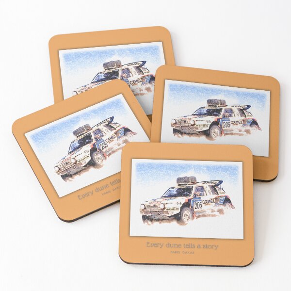 Item preview, Every Dune Tells a Story | Peugeot 205 T16 Paris Dakar designed and sold by TeeFuel.