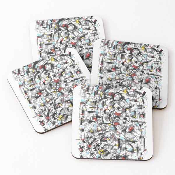 Item preview, City ink strokes designed and sold by Paintbase.