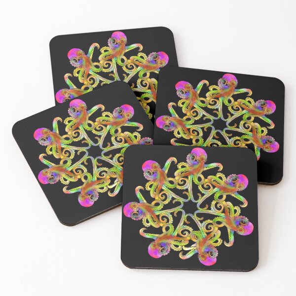 Item preview, Octopus Mandala designed and sold by Magdalena Borkowska.