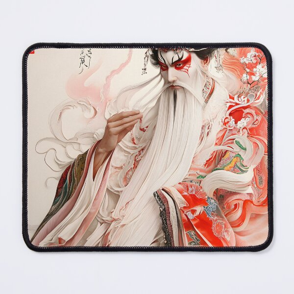 Item preview, Elegant Traditional Character with Dramatic Makeup Art designed and sold by Artessie.