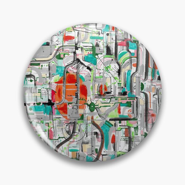 Item preview, City map ink strokes designed and sold by Paintbase.