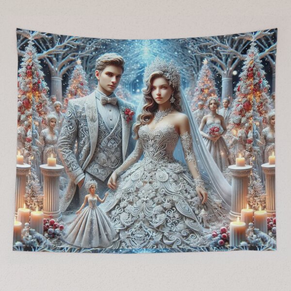 Item preview, A Winter Wonderland Godly Wedding: Eternal Elegance designed and sold by Meta2Physical.