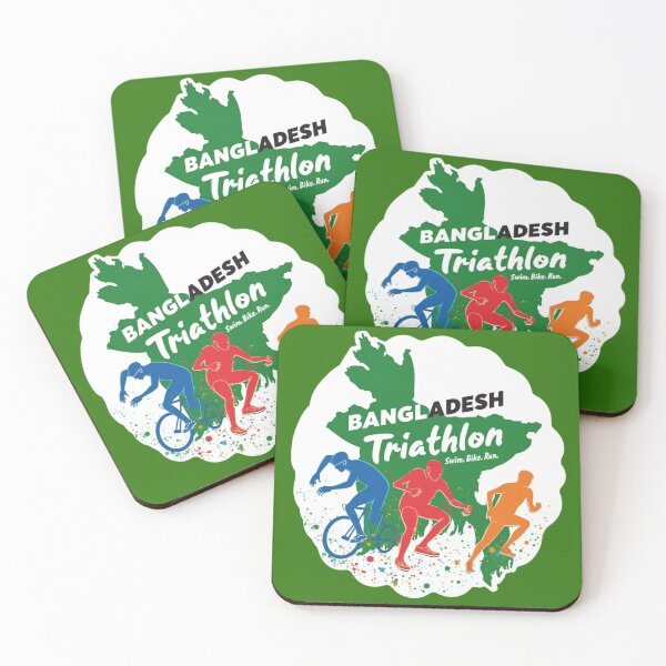 Item preview, Bangladesh Triathlon Illustration – Champion Design designed and sold by Triathlongram.