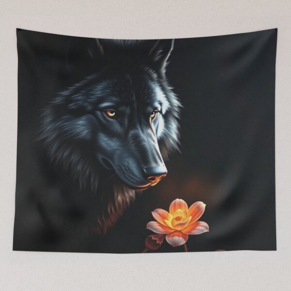 Item preview, Black Wolf designed and sold by Junipurr’s Corner .