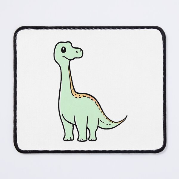 Item preview, Kawaii Brachiosaurus - Cute Dinosaur designed and sold by CuteAndAesthetic.