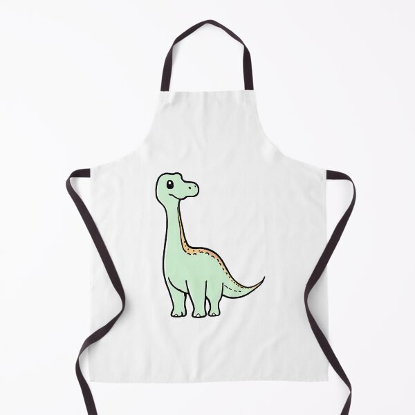 Item preview, Kawaii Brachiosaurus - Cute Dinosaur designed and sold by CuteAndAesthetic.