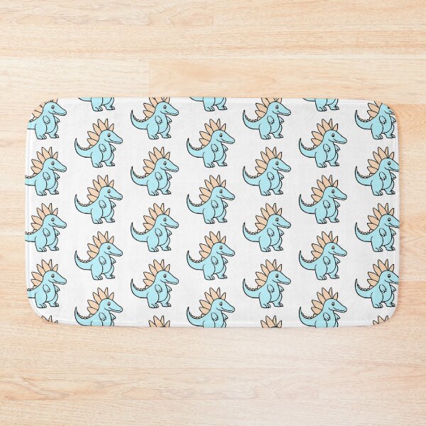 Item preview, Kawaii Spinosaurus - Cute Blue Dinosaur 2 designed and sold by CuteAndAesthetic.
