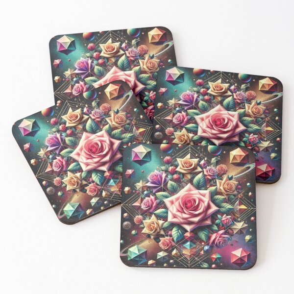 Item preview, colorful roses designed and sold by Dogandesighn.