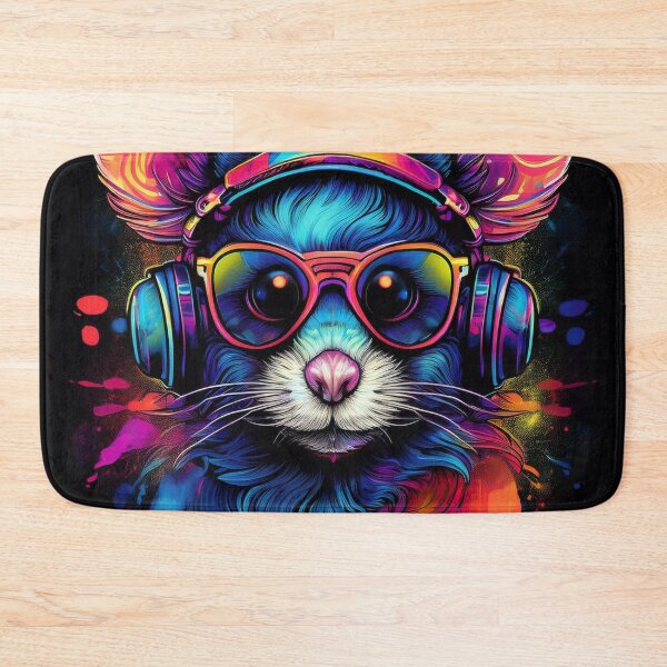 Item preview, Graffiti Mouse in Headphones and Shades designed and sold by Boxing Kangaroo Retail Company.