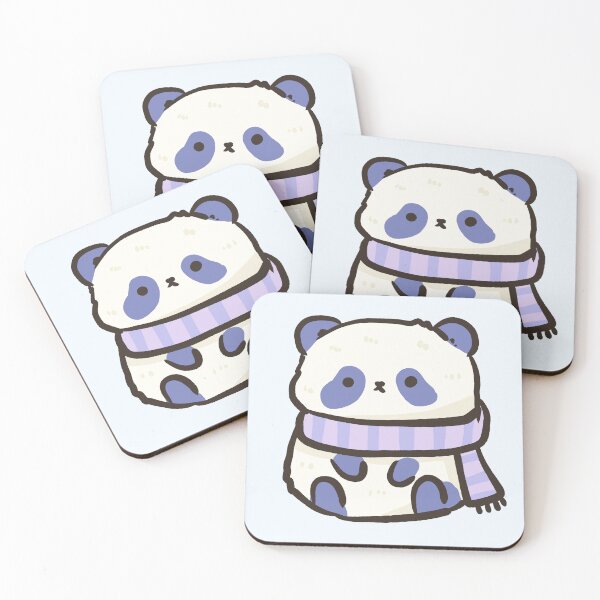 Item preview, Panda Wearing Scarf designed and sold by Mayarart.