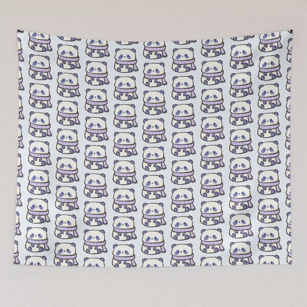 Item preview, Panda Wearing Scarf designed and sold by Mayarart.