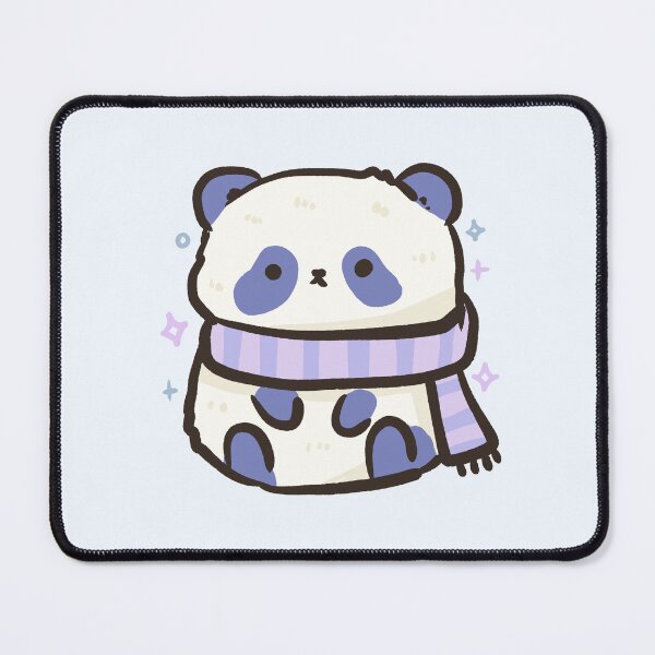 Item preview, Cute Panda Wearing Scarf designed and sold by Mayarart.