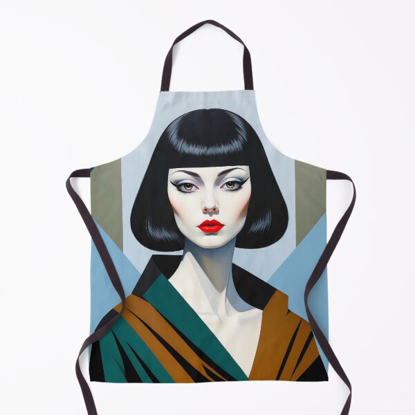 Item preview, Bobs and Bangs Modernist Portrait 10 designed and sold by Yontartov.