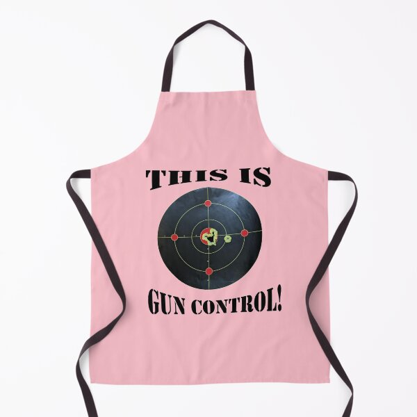 Item preview, This is Gun Control, Pink background/Black Letters designed and sold by DeeDeee1970.