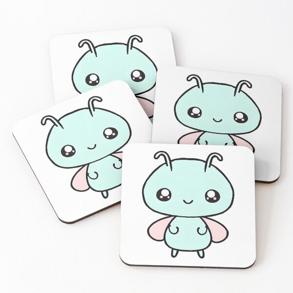 Item preview, Kawaii Bug - Adorable Insect designed and sold by CuteAndAesthetic.
