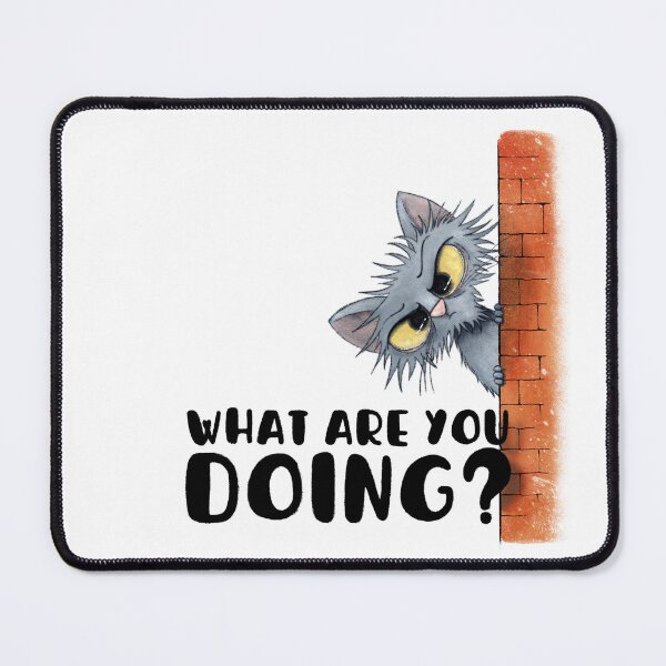 Item preview, What are you doing? designed and sold by alies-art.