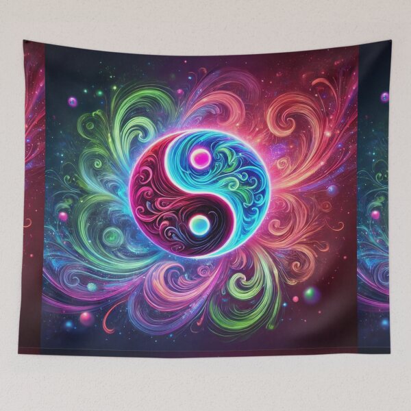 Item preview, Yin and Yang Cosmic Harmony designed and sold by Meta2Physical.