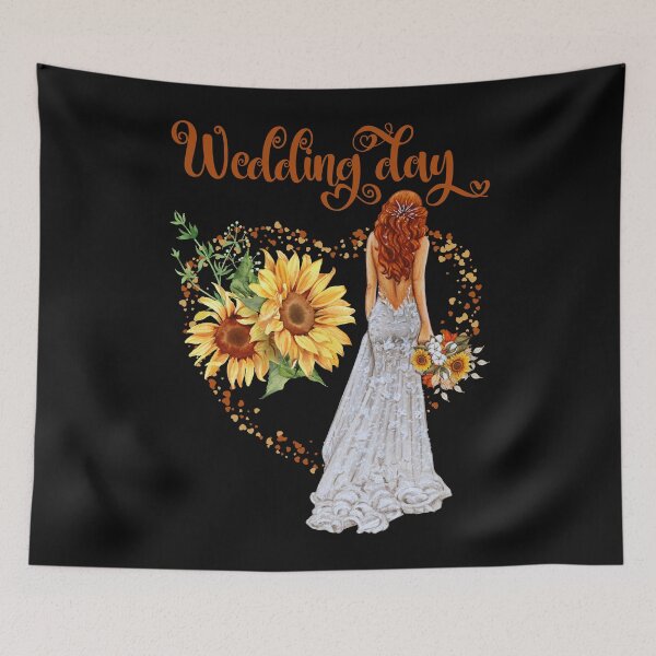 Item preview, SunFlower Wedding Day designed and sold by Eranthe Bernardo.
