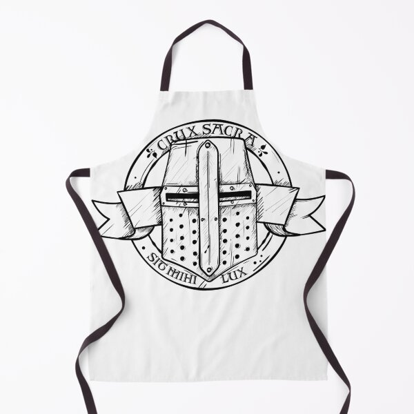 Item preview, crux sacra sit mihi lux, medieval helmet T-Shirt designed and sold by chaaval.