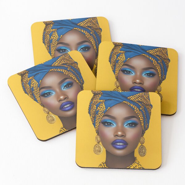 Item preview, Stunning African Beauty with Cultural Elegance designed and sold by Artessie.