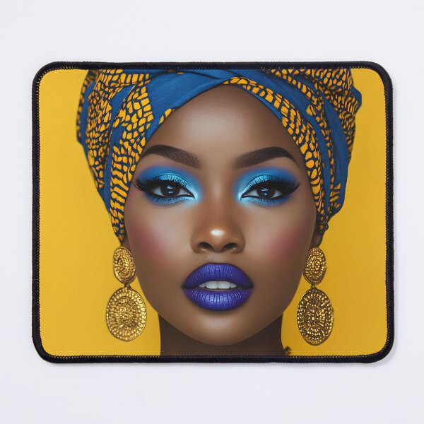 Item preview, Stunning African Beauty with Cultural Elegance designed and sold by Artessie.