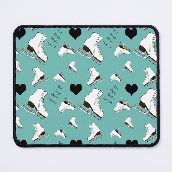 Item preview, Eat, Sleep, Skate Repeat- Teal designed and sold by PD-Skating.