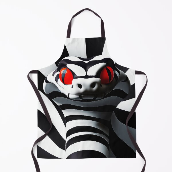 Item preview, Hypnotic Snake Gaze Striking Black and White Illusion designed and sold by Amanda's Factory.