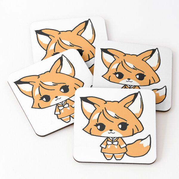 Item preview, Kawaii Anime Fox Girl designed and sold by CuteAndAesthetic.