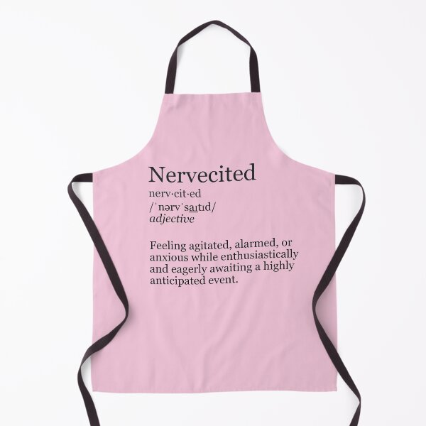 Item preview, Nervecited Definition - Agitated Anticipation (Pastel Pink) designed and sold by DeeDeee1970.