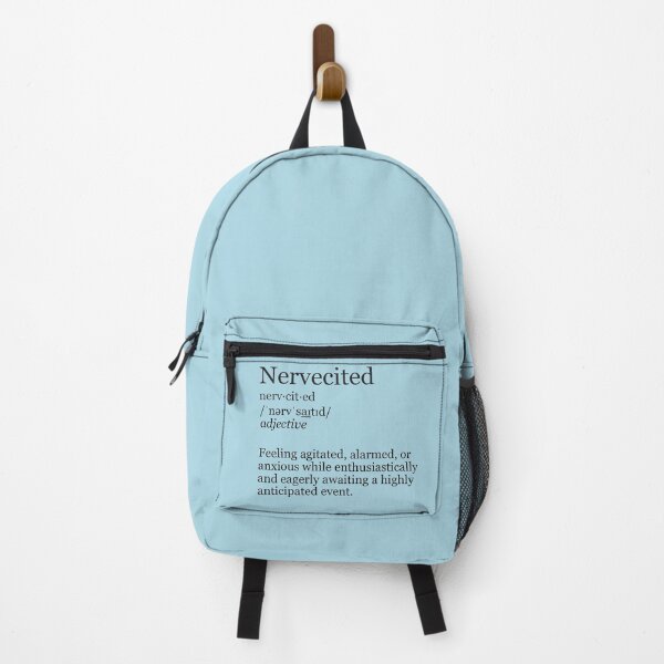 Item preview, Nervecited Definition - Agitated Anticipation (Light Blue) designed and sold by DeeDeee1970.