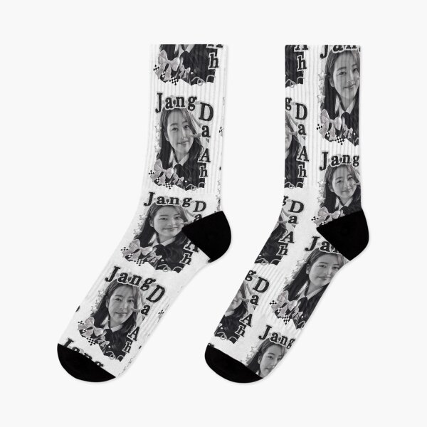 Item preview, Jang Da A Korean Actress Black and White Collage Design designed and sold by AJUNICE STUDIO.