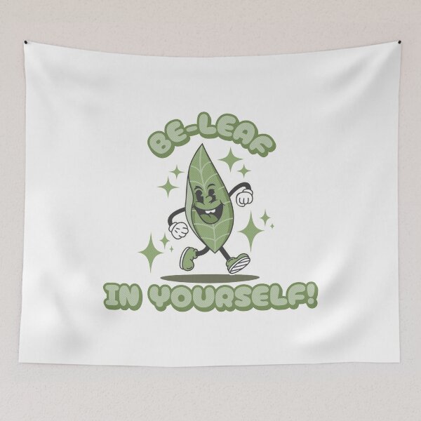 Item preview, Be-Leaf in Yourself! designed and sold by chibirando.