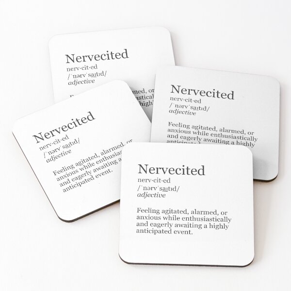 Item preview, Nervecited Definition - Agitated Anticipation designed and sold by DeeDeee1970.