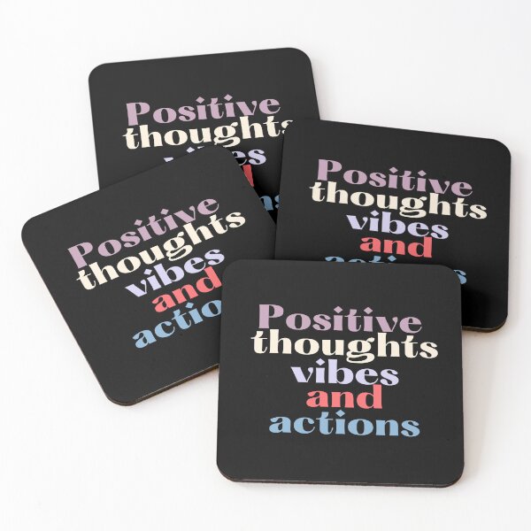 Item preview, Positive Thoughts Vibes and Actions designed and sold by happiness1000.